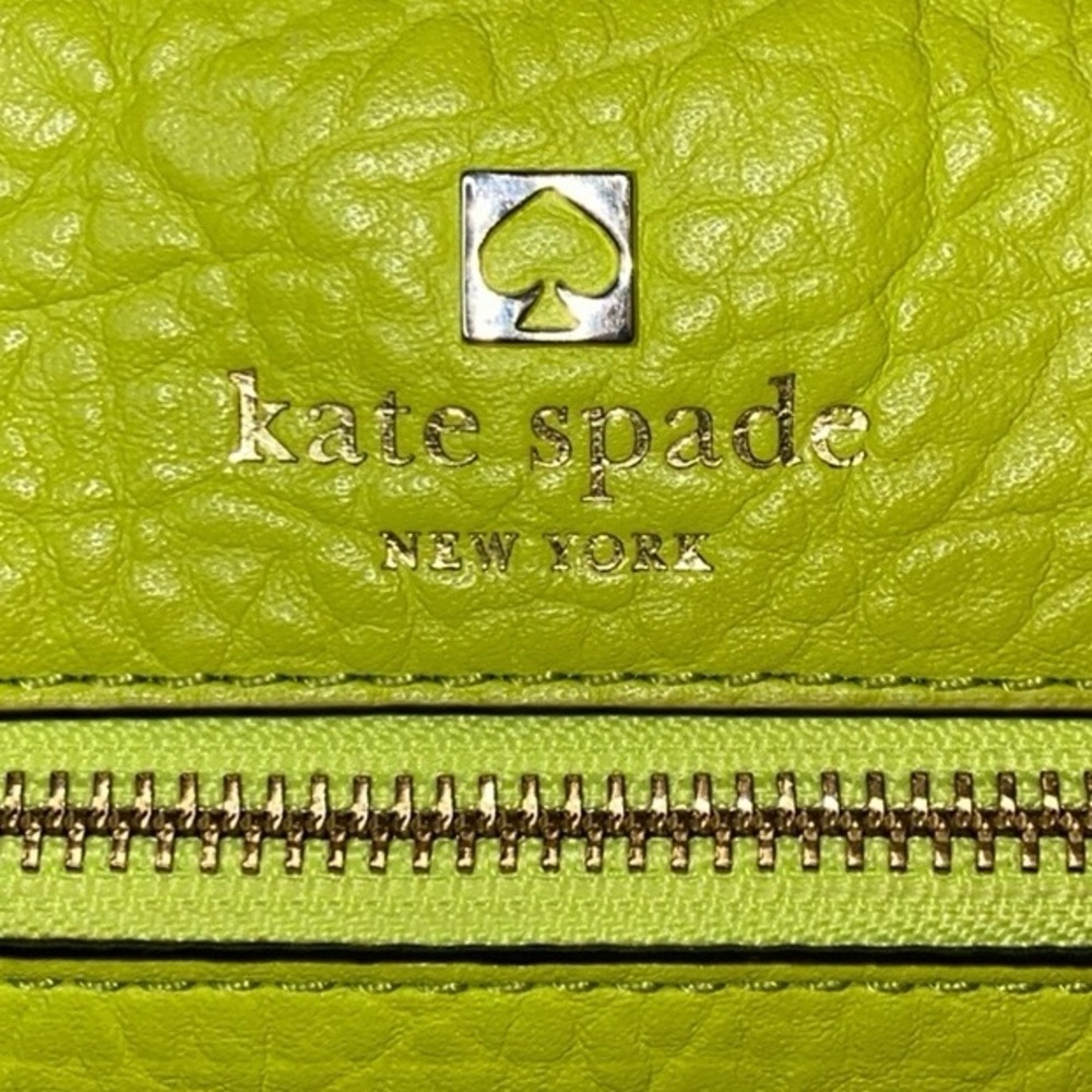 NWOT Kate Spade Green Leather Crossbody Bag - Picture 14 of 14